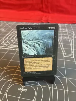 Vintage 1995 MTG Homelands Koskun Falls Card - Image 1