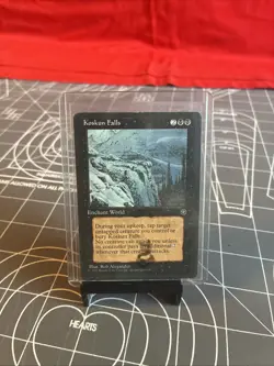 Vintage 1995 MTG Homelands Koskun Falls Card - Image 3
