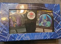 Bakugan Battle Brawler Blue Box with 70 Magnetic Cards Set - Image 1