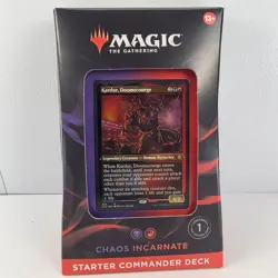 Magic The Gathering Chaos Incarnate Starter Commander Deck Kardur Doomscourg MTG - Image 1