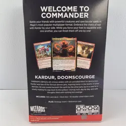 Magic The Gathering Chaos Incarnate Starter Commander Deck Kardur Doomscourg MTG - Image 2