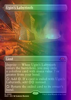 MTG Magic the Gathering Ugin's Labyrinth (359/716) Modern Horizons 3 LP FOIL - Image 1