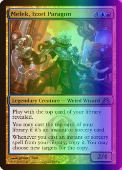 MTG Magic the Gathering Melek, Izzet Paragon (84/172) Dragon's Maze LP FOIL - Image 1