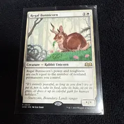 Regal Bunnicorn Wilds of Eldraine Regular - Image 3