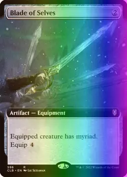 Blade of Selves (596/1080) Commander Legends Battle for Baldur's Gate LP FOIL - Image 1
