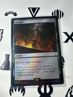 1x Murder - Foil NM Eng MTG - Assassin's Creed - Image 1
