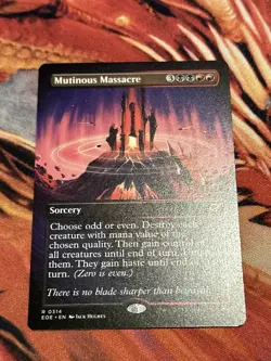 Mutinous Massacre - Borderless - Edge of Eternities - EOE R 0314 - Image 1