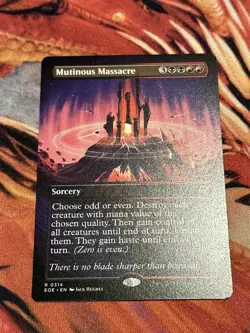 Mutinous Massacre - Borderless - Edge of Eternities - EOE R 0314 - Image 2