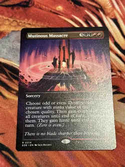 Mutinous Massacre - Borderless - Edge of Eternities - EOE R 0314 - Image 3