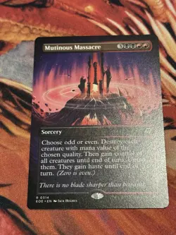 Mutinous Massacre - Borderless - Edge of Eternities - EOE R 0314 - Image 5