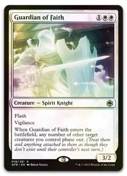 Guardian of Faith #18 (Foil) (NM) Forgotten Realms AFR Magic MTG - Image 1