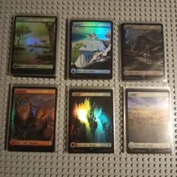 mtg final fantasy full art lands Foil X67 NM/M FIN Unplayed - Image 1