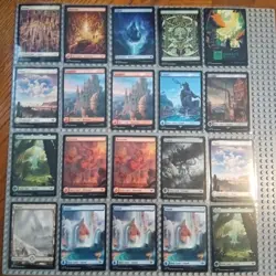 mtg full art basic lands X40 NM/M from various sets Unplayed - Image 1