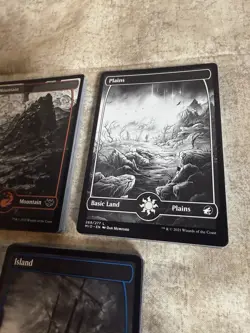 MTG Basic Lands - Lot Of 100 - 20 Each- Full Art - VOW & MID All NP / NM+ - Image 5