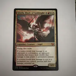 1x GISELA, BLADE OF GOLDNIGHT - Commander - MTG - Magic the Gathering - Image 1