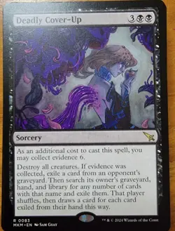 Deadly Cover-Up - Murders at Karlov Manor - MKM - MTG - NM - Image 1