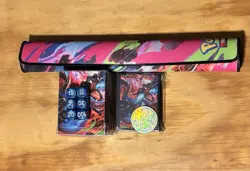 **Accessories Only** Pokemon TCG Phantasmal Flames Dice Mat Sleeves Deck Box Coi - Image 1
