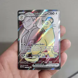 Pokemon Team Rocket's Persian ex SV10: Destined Rivals DRI-EN 219/182 NM - Image 1