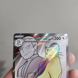 Pokemon Team Rocket's Persian ex SV10: Destined Rivals DRI-EN 219/182 NM - Image 2