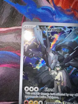 N’S Zekrom Pokemon Center Stamped Promo NM - Image 5