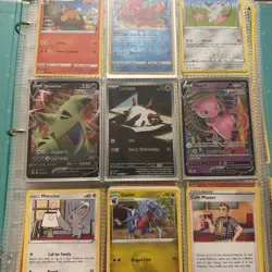 2 Pokemon Card Binder Collection with Sleeves Lot - Image 4