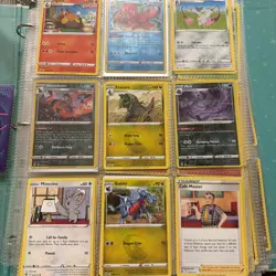 2 Pokemon Card Binder Collection with Sleeves Lot - Image 5