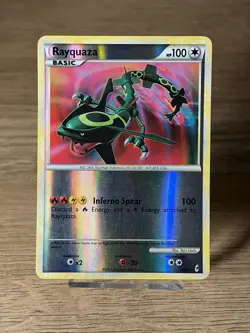 Pokemon TCG 2011 Call of Legends - Rayquaza 20/95 Reverse Holo Rare - Image 1