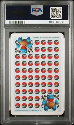 PSA 10 POKEMON PLAYING CARD MEOWTH JOKER STADIUM BLUE 385 - Image 2