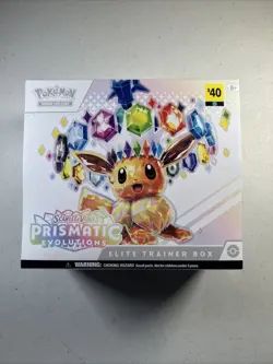 Pokemon TCG: Scarlet Violet Prismatic Evolutions Elite Trainer Box ETB New - Image 1