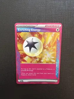 Pokemon TCG Surging Sparks Ace Spec Enriching Energy 191/191 Near Mint - Image 2