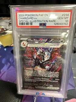 2024 Pokemon Paldean Fates Charizard ex Special Illustration Rare 234/091 PSA 10 - Image 1