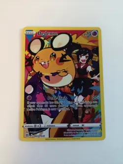 Pokemon Dedenne TG07/TG30 Swsh09: Brilliant Stars Trainer Gallery Holo N/M or M - Image 1