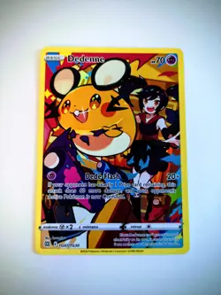 Pokemon Dedenne TG07/TG30 Swsh09: Brilliant Stars Trainer Gallery Holo N/M or M - Image 4