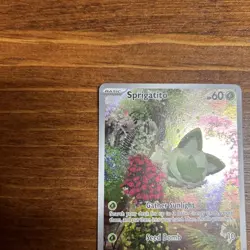 Pokemon TCG Sprigatito 196/193 Sv02: Paldea Evolved Full Art Nintendo 2023 NM - Image 5