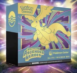 10 X Pokemon Centre TCG: Mega-Evolution Ascended Heroes PKC - Sealed ETB - Image 1