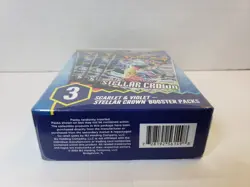 Pokemon Scarlet & Violet: Stellar Crown 3 Booster Pack Box BRAND NEW Sealed NIB - Image 5