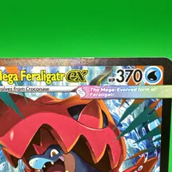 Pokemon TCG Ascended Heroes Mega Feraligatr EX 274/217 SIR - Image 3