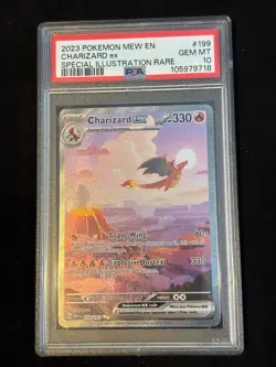 PSA 10 Charizard Ex 151 - SIR - Pokemon Scarlet and Violet English - Image 1