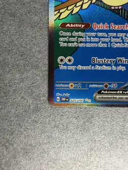 Pokemon Pidgeot ex 225/197 SV03: Obsidian Flames Special Illustration Rare Holo… - Image 4