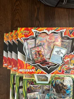Pokemon 3X Kleavor VSTAR Box, 4 Infernape V Box, 10 X Lost Origins Booster Pack - Image 2