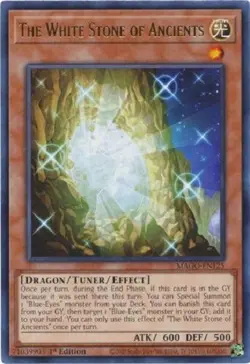 The White Stone of Ancients - MAGO-EN125 - Rare 1st Edition - Yugioh - Image 1