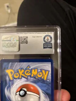 Pokemon 2023 Obsidian Flames Pidgey #207/197 WORLD RECORD HOLDER CGC - Image 3