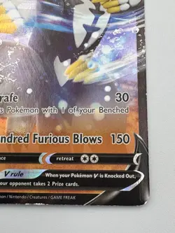 Pokemon Rapid Strike Urshifu V 087/163 Battle Styles Ultra Rare Holo 220 HP-DMG - Image 4