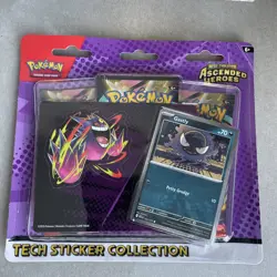 Pokemon Ascended Heroes ETB in Acrylic Case and 1 x Tech Sticker Collection - Image 2