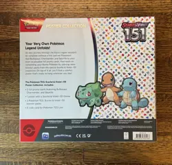 Lot of 6 - Pokemon 151 Poster Collection Box Sealed Brand New - Unsealed Case - Image 2