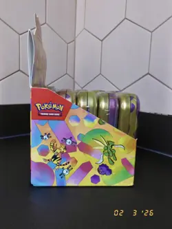 Pokemon Scarlet & Violet 151 Mini Tins Display Case - 10X Factory Sealed Tins - Image 3