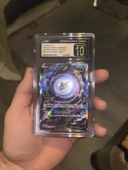 CGC Pristine 10 Pokemon TCG V Star Universe Lumineon V SAR Japanese - Image 1