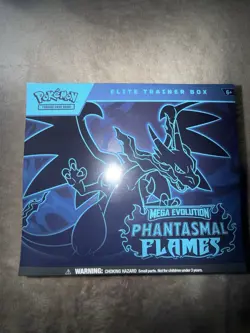 Mega Evolution Phantasmal Flames ETB Elite Trainer Box Pokemon TCG Charizard New - Image 1
