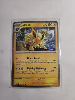 Pokemon | Jolteon 029/131 Cosmos Holo Prismatic Evolutions Costco Exclusive - Image 1