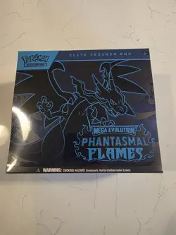 Pokemon Mega Evolution Phantasmal Flames Elite Trainer Box—Charizard, Gengar - Image 1